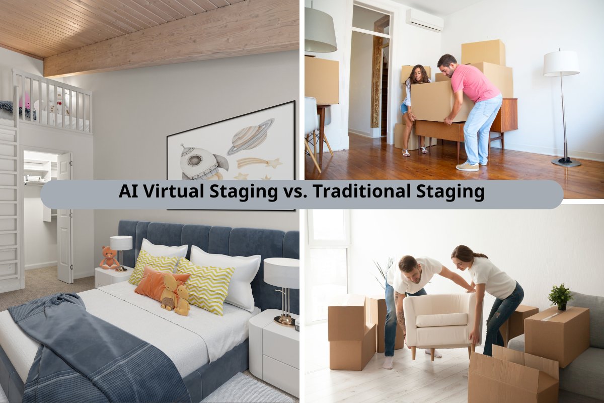 AI Virtual Staging vs. Traditional Staging