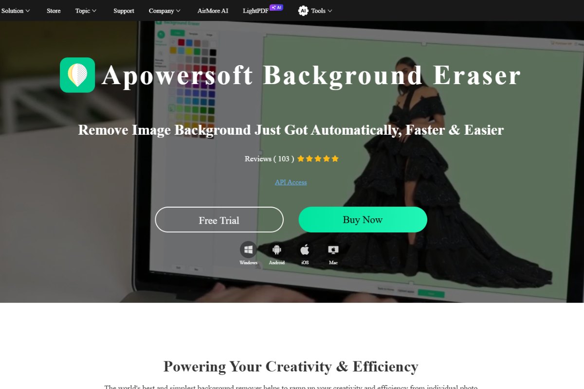 Apowersoft Online Background Eraser