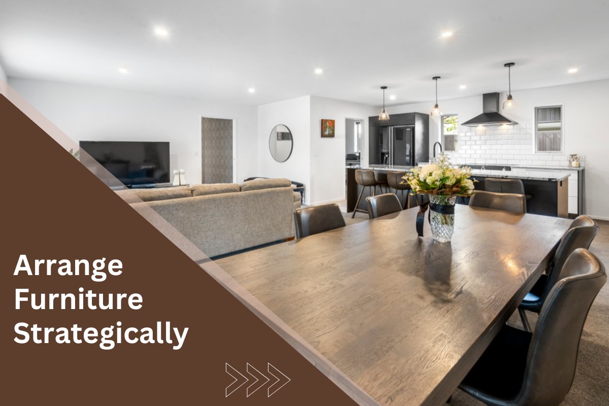 Arrange Furniture Strategically