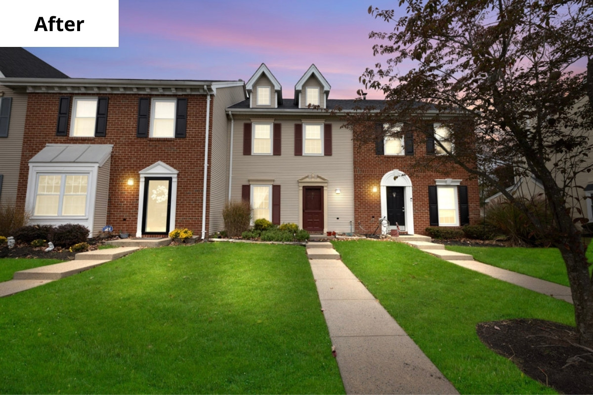 examples of before and after images edited for Day to Dusk