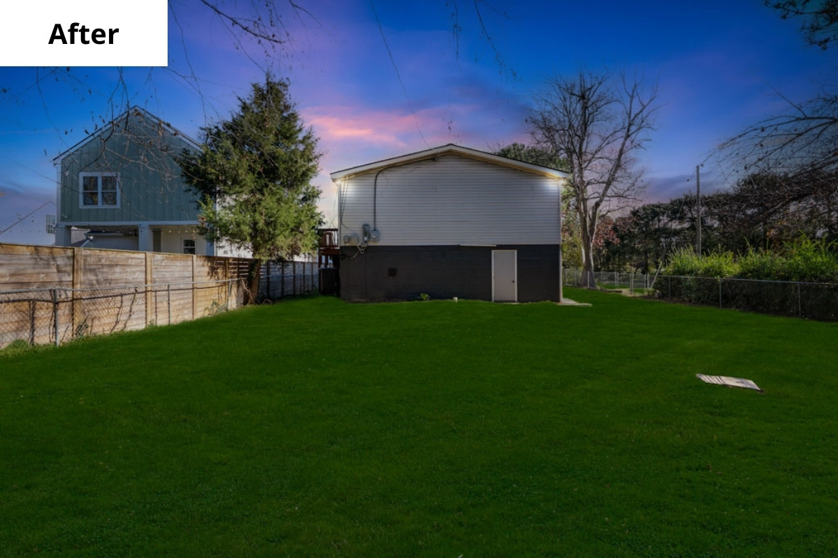 examples of before and after images edited for Day to Dusk