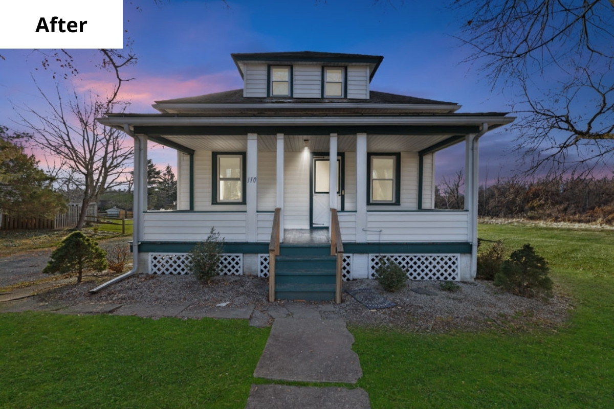 examples of before and after images edited for Day to Dusk