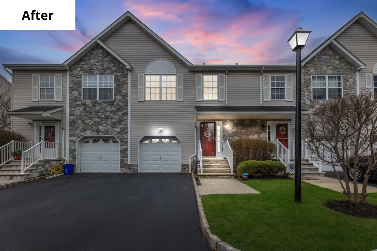 examples of before and after images edited for Day to Dusk