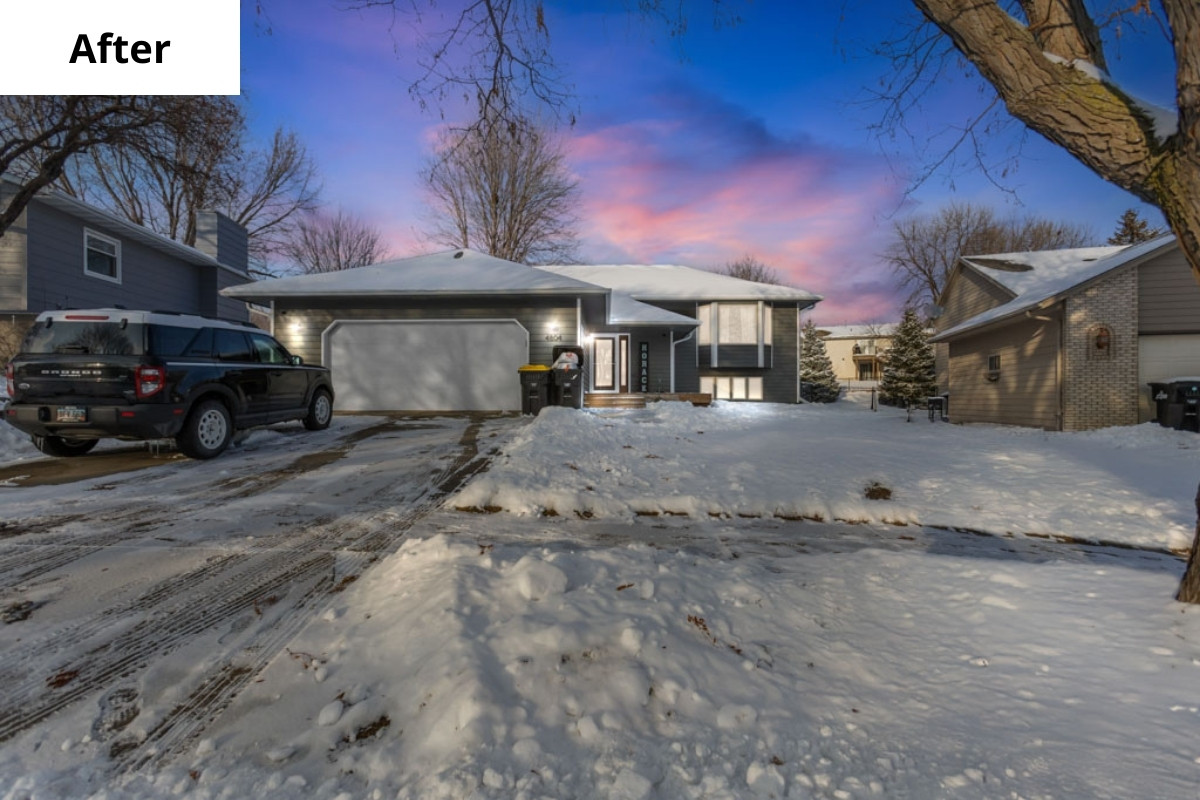 examples of before and after images edited for Day to Dusk