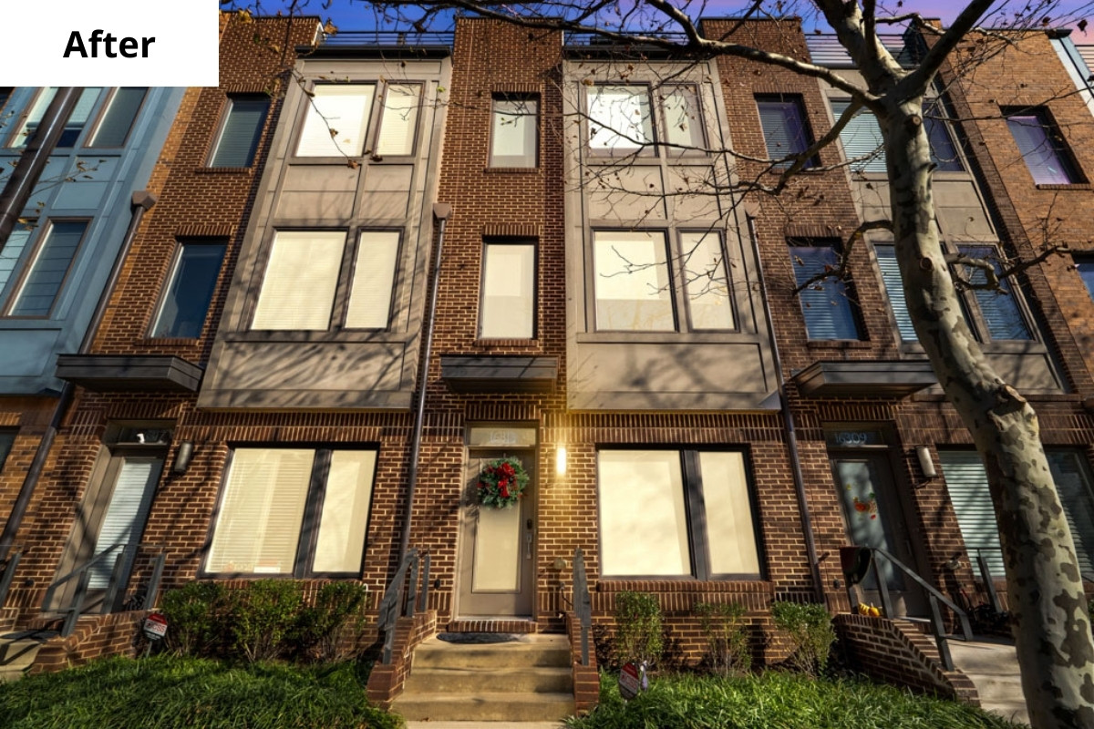 examples of before and after images edited for Day to Dusk