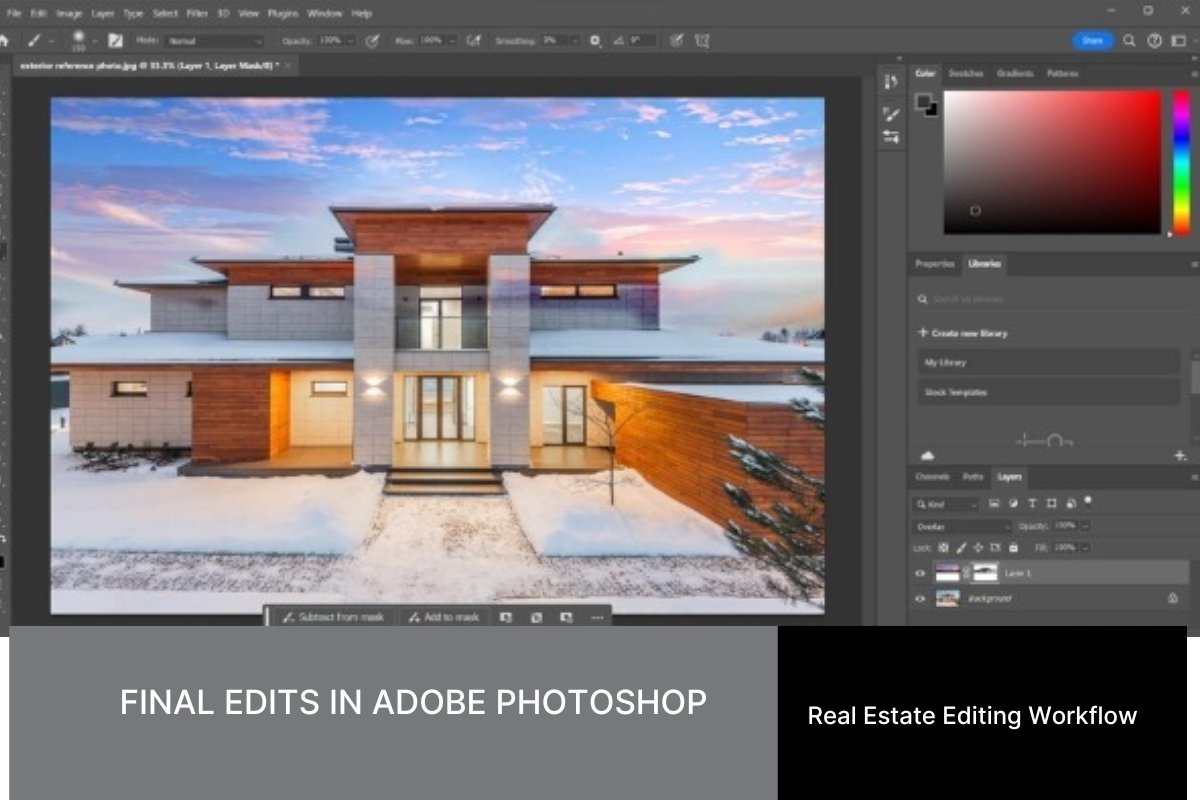 Final Edits in Adobe Photoshop