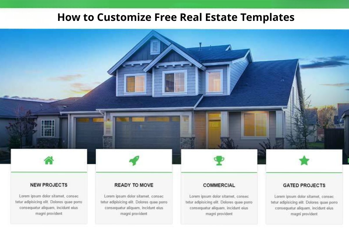 How to Customize Free Real Estate Templates