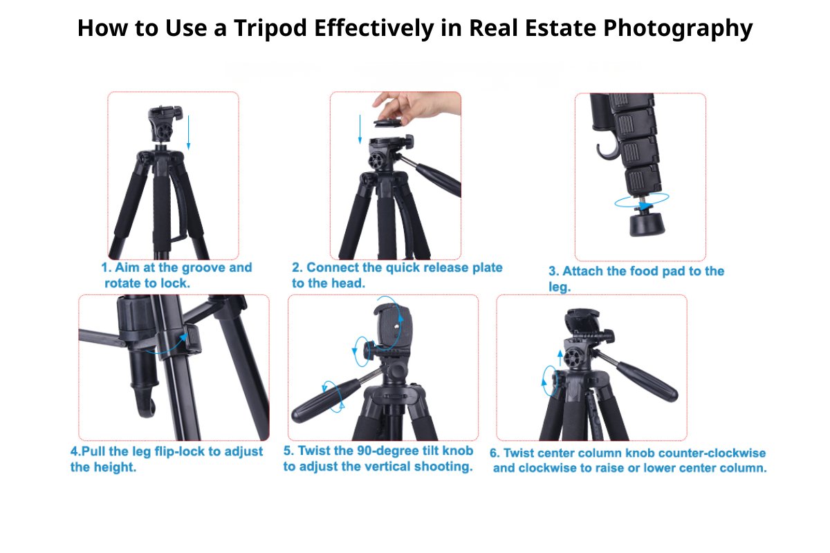 How to Use a Tripod Effectively in Real Estate Photography