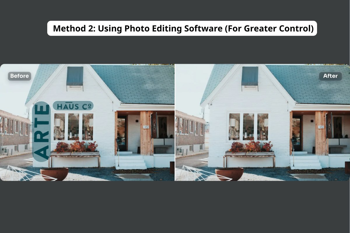 Using Photo Editing Software