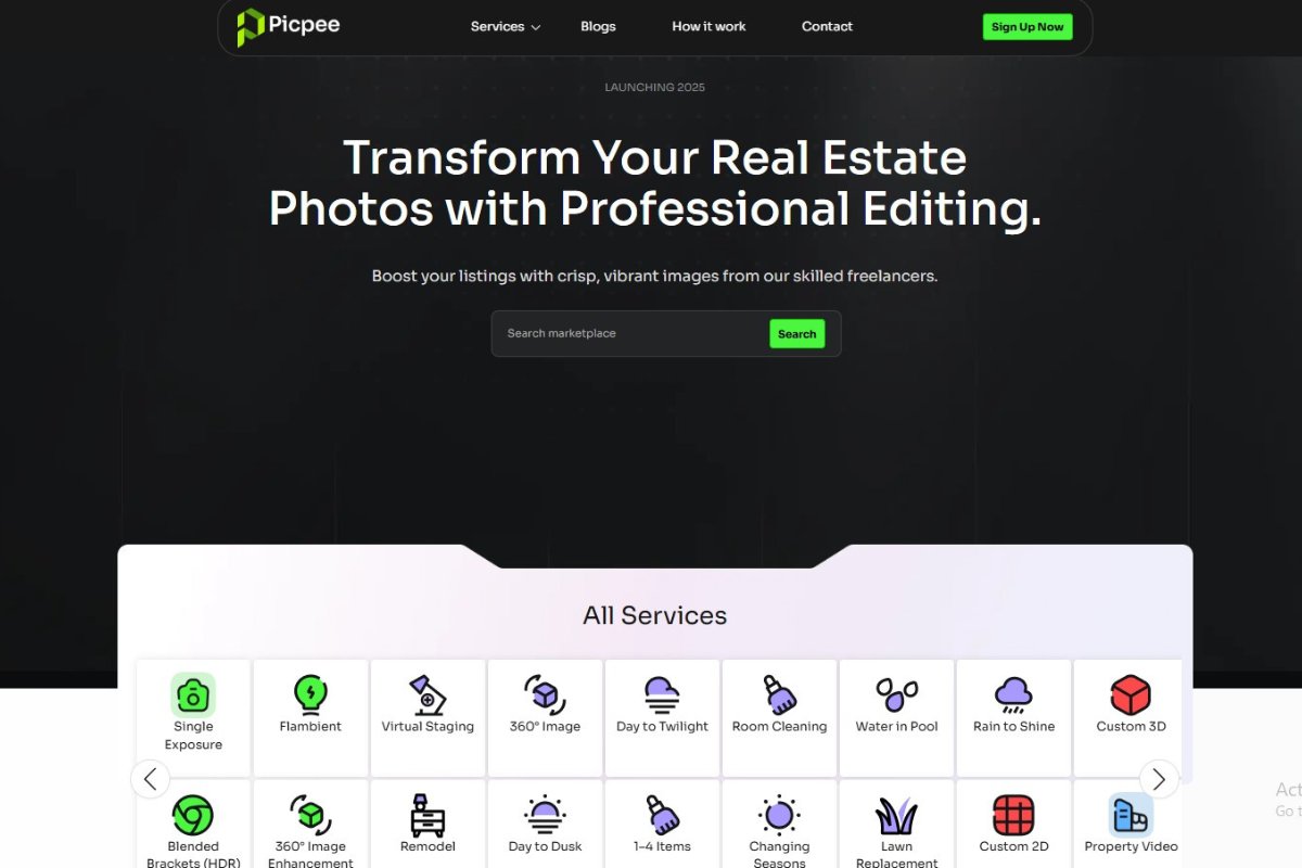 Picpee – Professional Real Estate Photo Editing