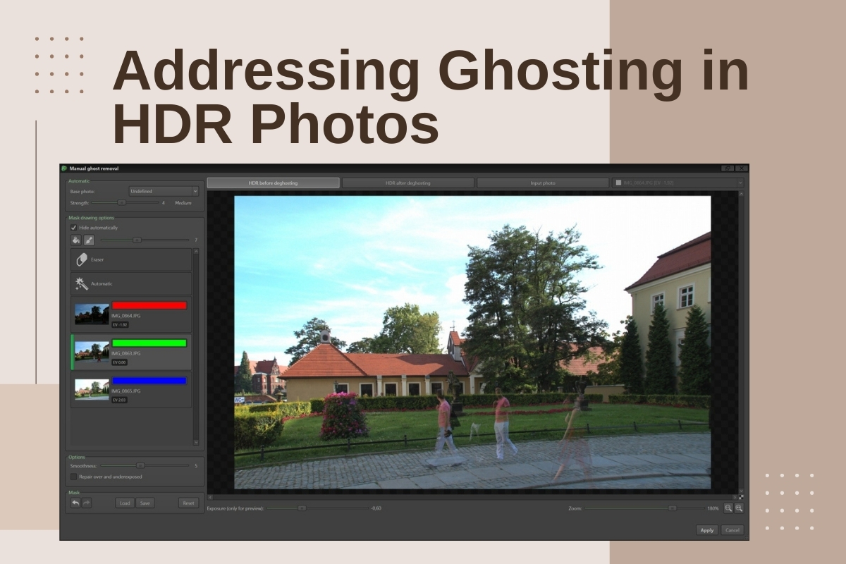 Addressing Ghosting in HDR Photos