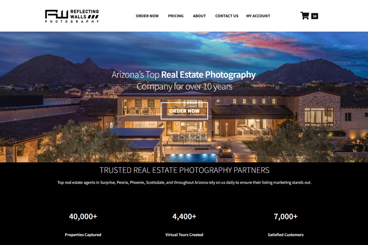 Reflecting Walls Real Estate Photography