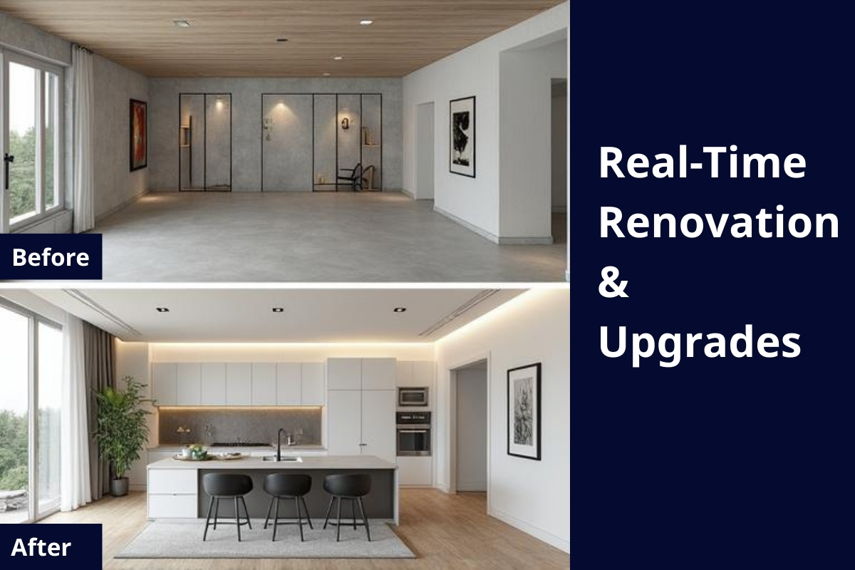 Real-Time Renovation & Upgrades