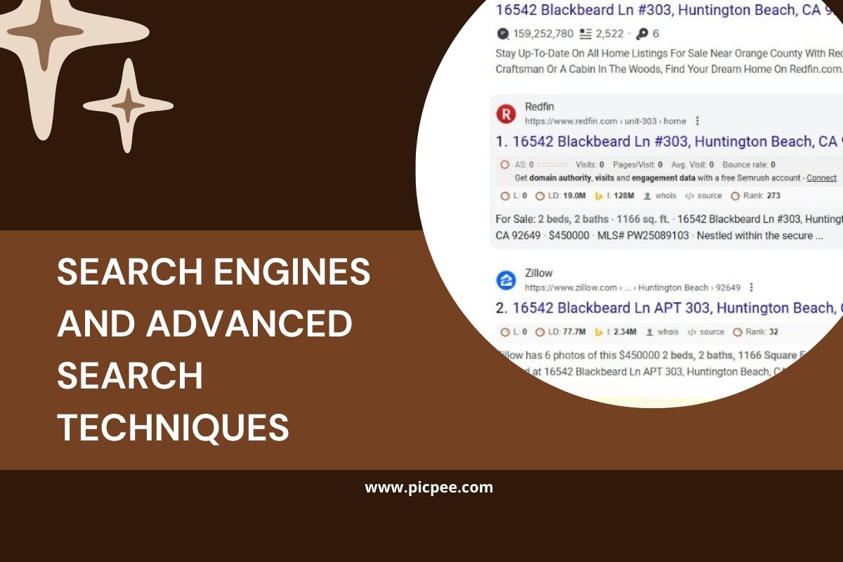Search Engines and Advanced Search Techniques