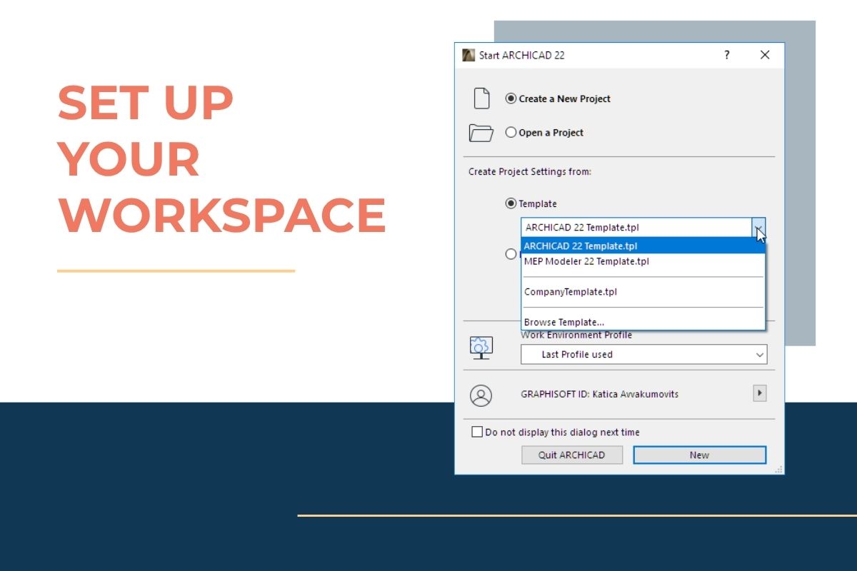 Set up your workspace