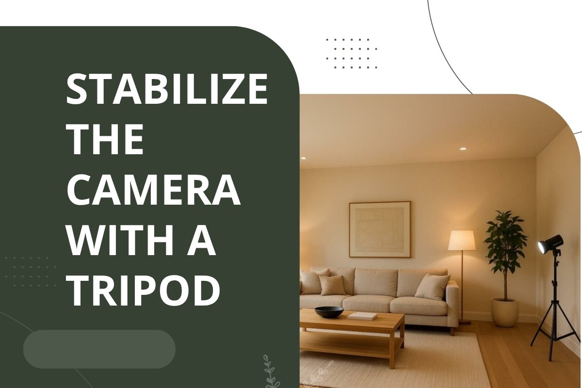 Stabilize the camera with a tripod