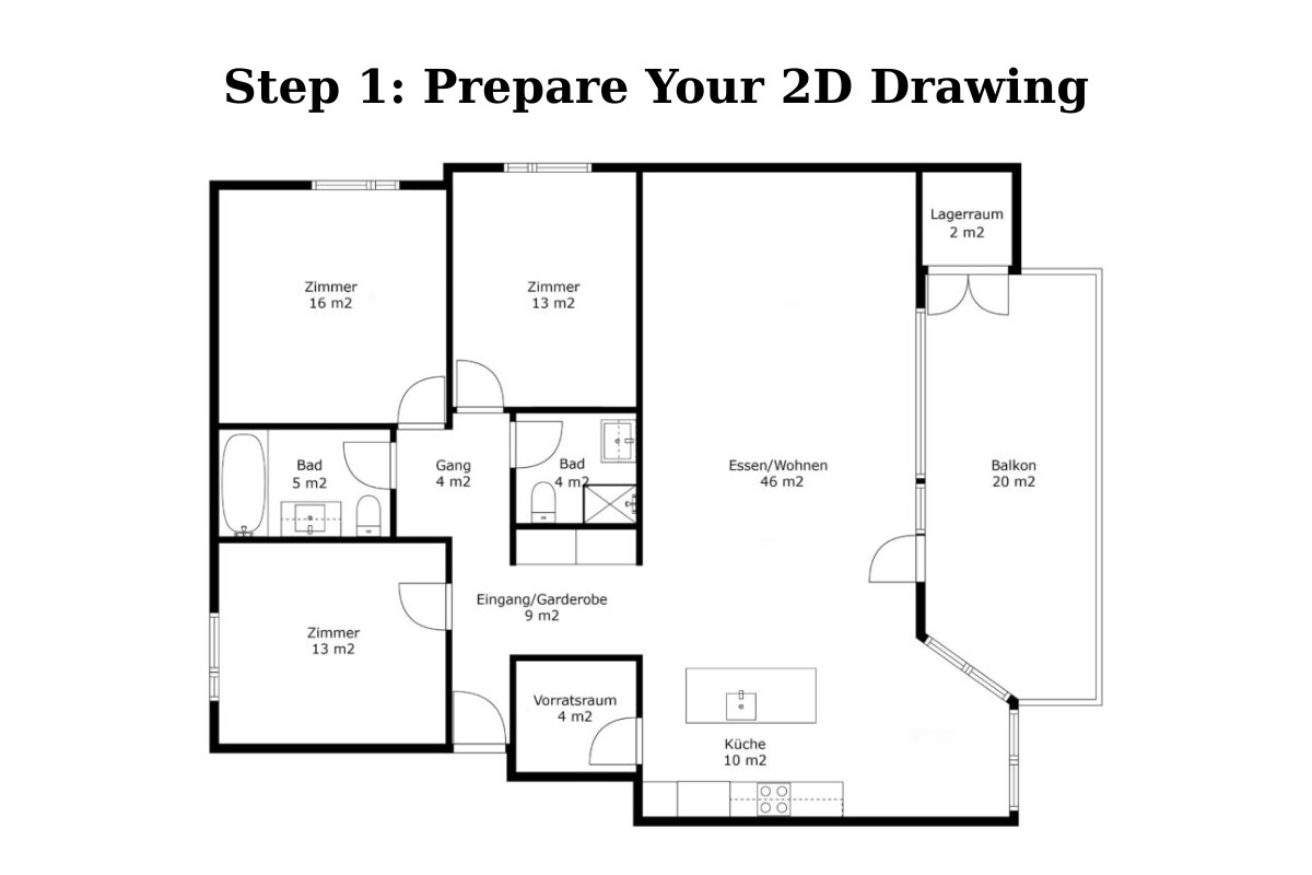 Prepare Your 2D Drawing