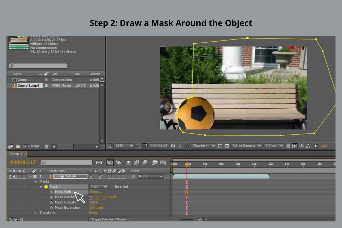 Draw a Mask Around the Object