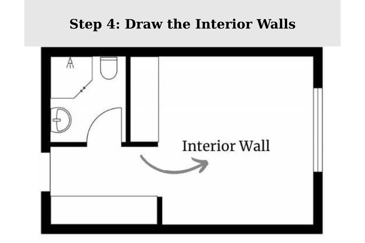 Draw the Interior Walls