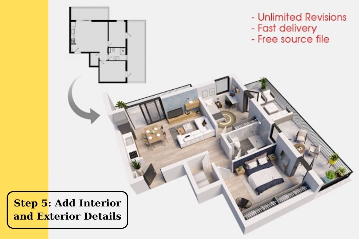 Add Interior and Exterior Details