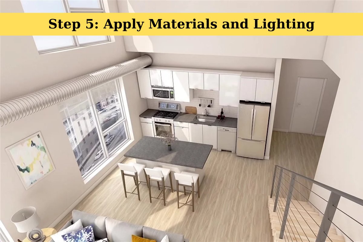 Apply Materials and Lighting