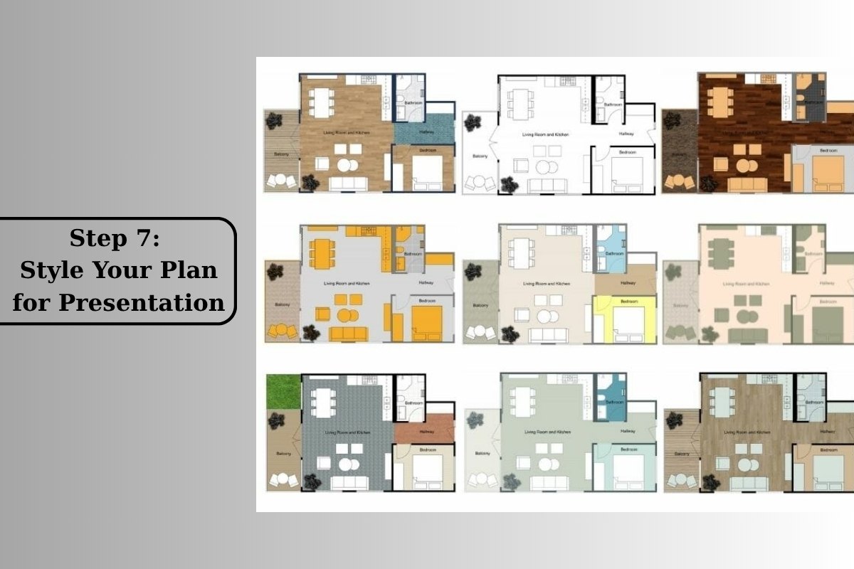Style Your Plan for Presentation