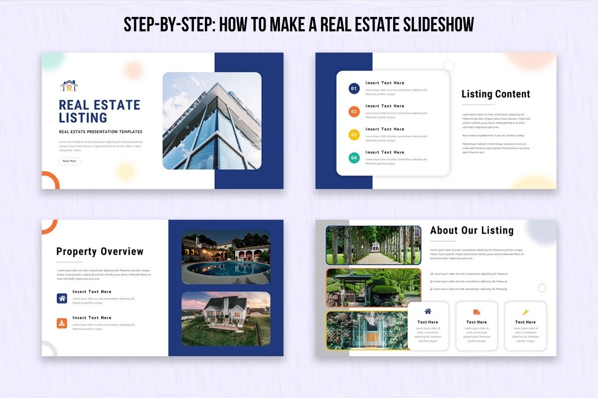 How to Make a Real Estate Slideshow