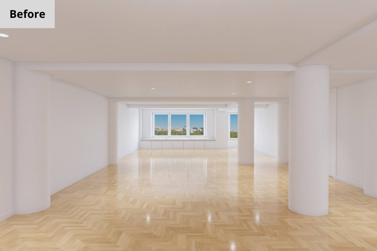 Virtual Staging: Before